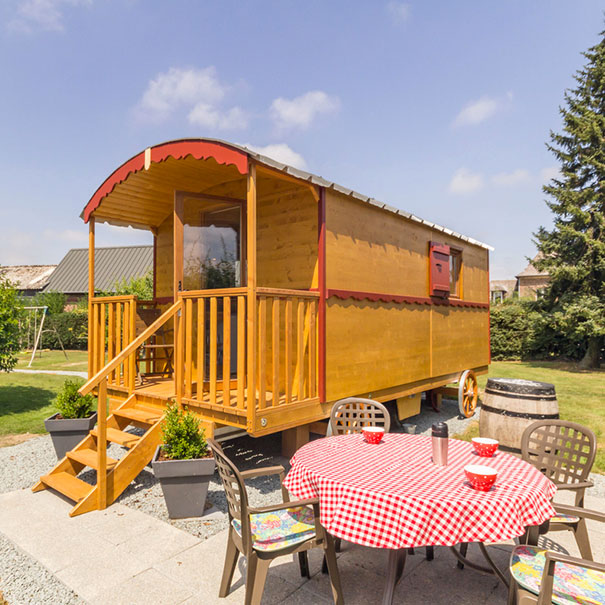 Gîte roulotte près de Dieppe